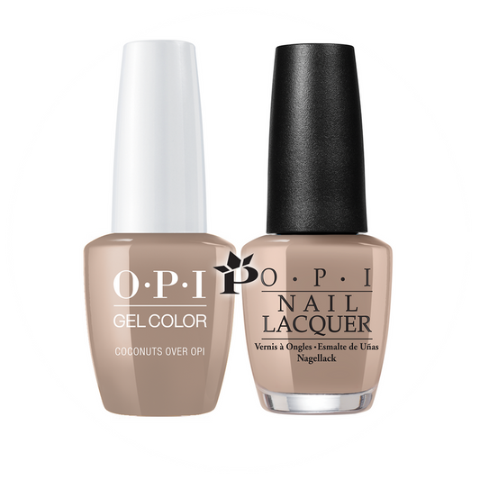 OPI Duo #  F89 - COCONUTS OVER OPI