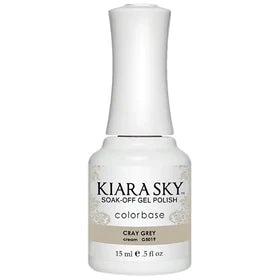 Kiara Sky All In One - Soak Off Gel Polish 0.5oz - 5019 Cray Grey