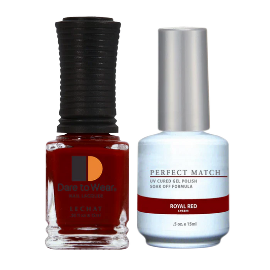 LeChat - Perfect Match - 006 Royal Red (Gel & Lacquer) 0.5oz