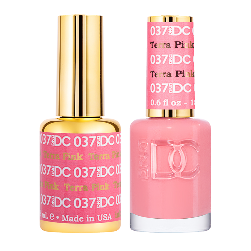 DND DC Duo Gel - #037  TERRA PINK