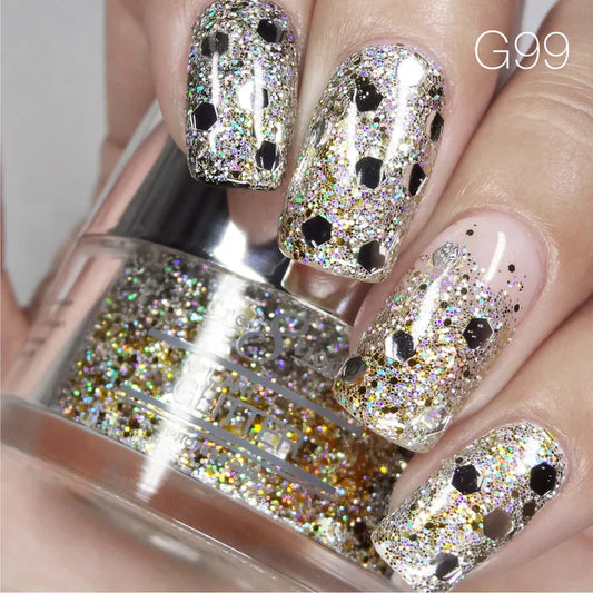 Cre8tion Nail Art Glitter 1oz 30g 99