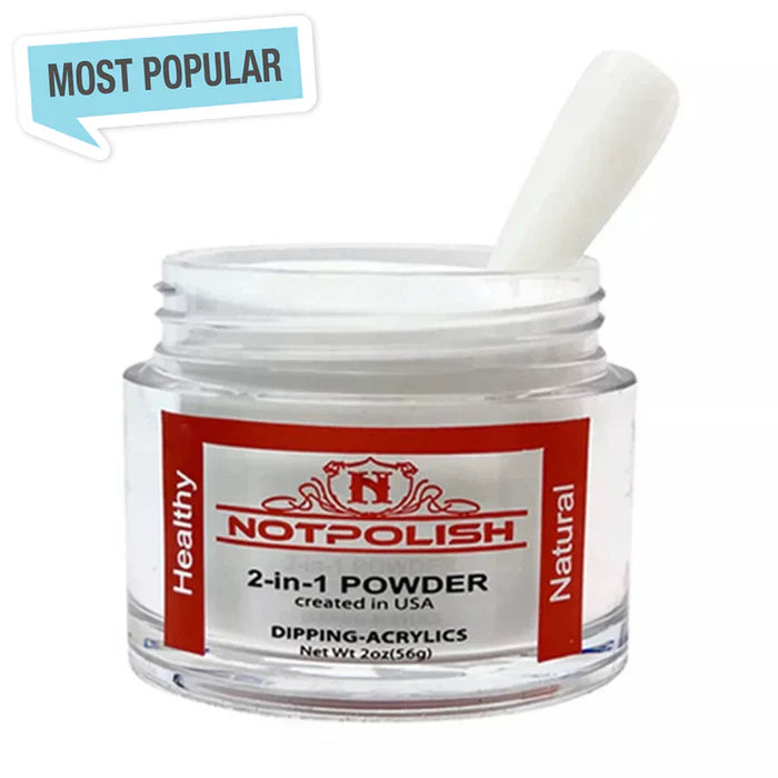 NotPolish Matching Powder 2oz - OG02 White