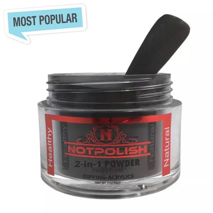 NotPolish Matching Powder 2oz - OG03 Black