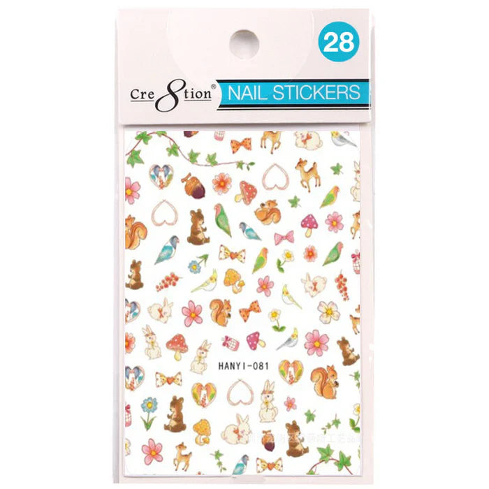 Cre8tion Nail Art Sticker 28