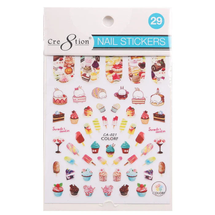 Cre8tion Nail Art Sticker 29