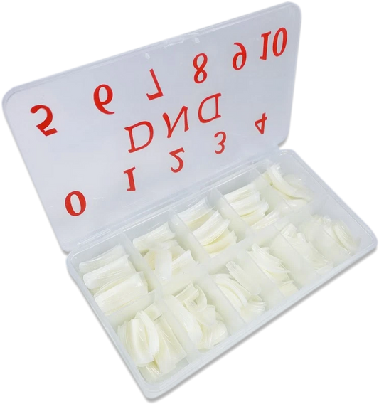 DND Natural Tip Box/550pcs included size 0 to 10