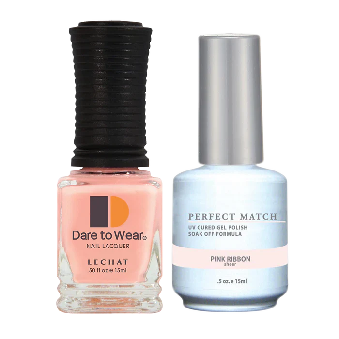 LeChat - Perfect Match - 008 Pink Ribbon (Gel & Lacquer) 0.5oz