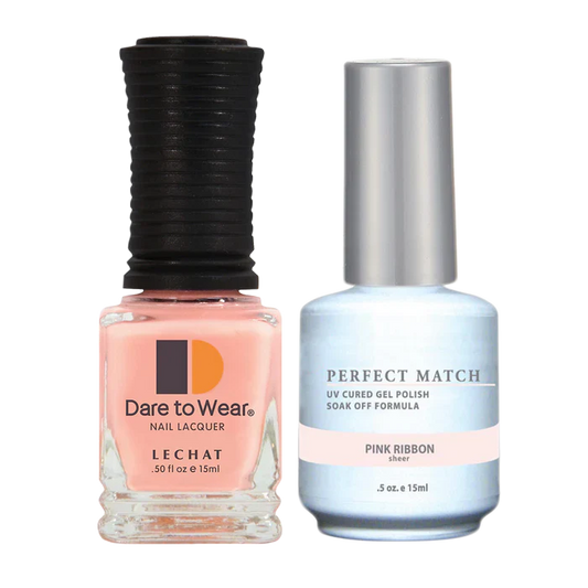 LeChat - Perfect Match - 008 Pink Ribbon (Gel & Lacquer) 0.5oz