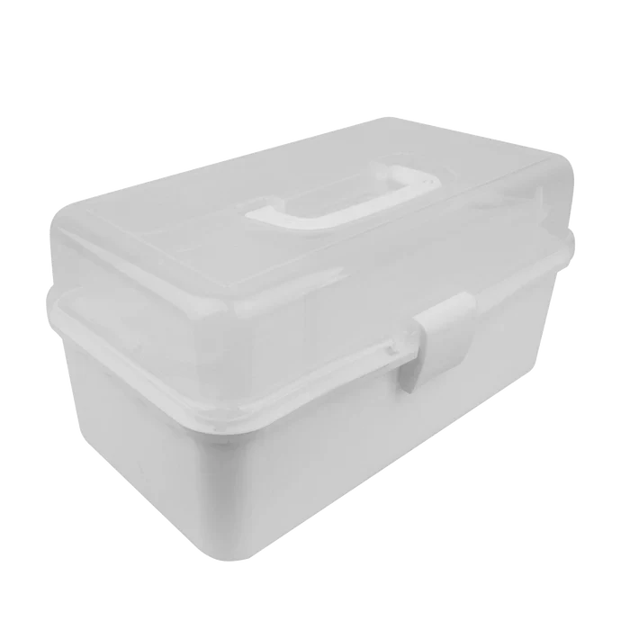 Cre8tion Large Plastic Storage Box Size 13*7.9*6.3 inches