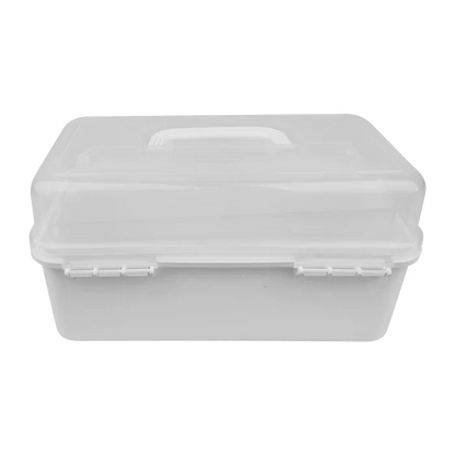 Cre8tion Large Plastic Storage Box Size 13*7.9*6.3 inches