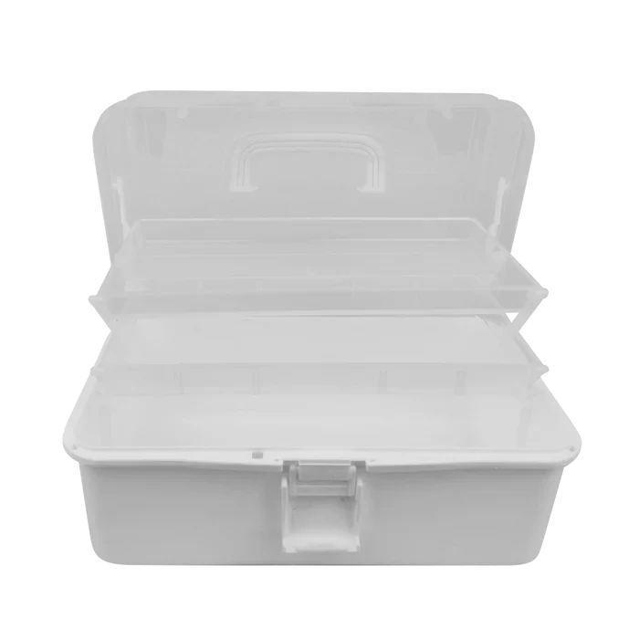 Cre8tion Large Plastic Storage Box Size 13*7.9*6.3 inches