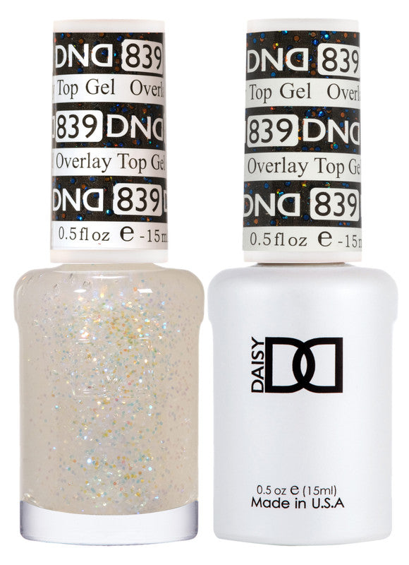 DND Duo #839 Overlay Glitter Top