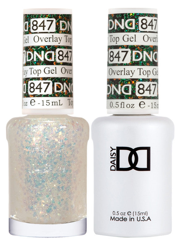 DND Duo #847 Overlay Glitter Top