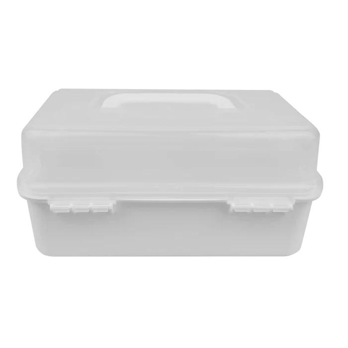 Cre8tion Medium Plastic Storage Box Size 10.6*6.9*5.1 inches