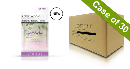 Voesh Case/30pks - Pedi 6 Step Ultimate - Sage Full Ness (VPC607 SGE) #14743