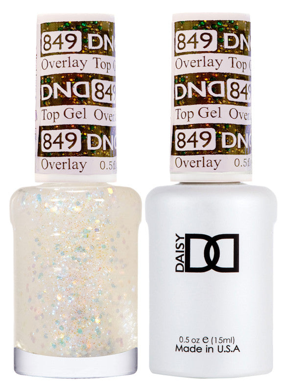 DND Duo #849 Overlay Glitter Top