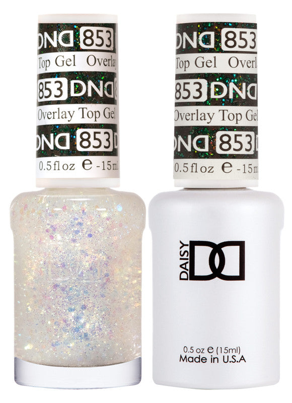 DND Duo #853 Overlay Glitter Top