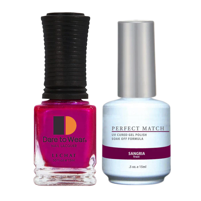 LeChat - Perfect Match - 012 Sangria (Gel & Lacquer) 0.5oz