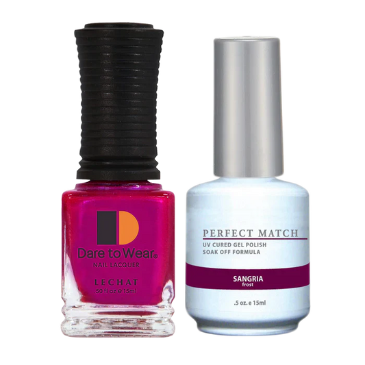 LeChat - Perfect Match - 012 Sangria (Gel & Lacquer) 0.5oz