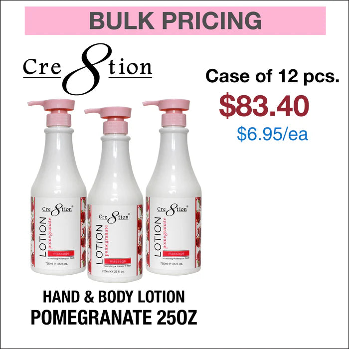 Cre8tion Hand & Body Lotion 25oz Tangerine 1 Case of 12 pcs