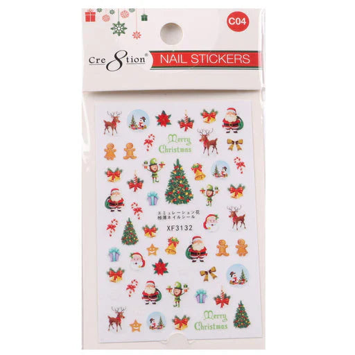 Cre8tion Nail Art Sticker Christmas Style C04