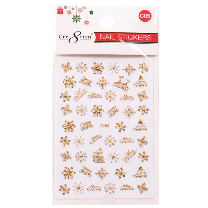 Cre8tion Nail Art Sticker Christmas Style C05