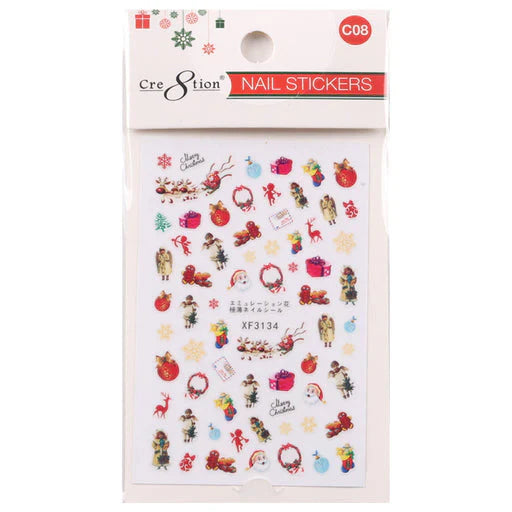 Cre8tion Nail Art Sticker Christmas Style C08