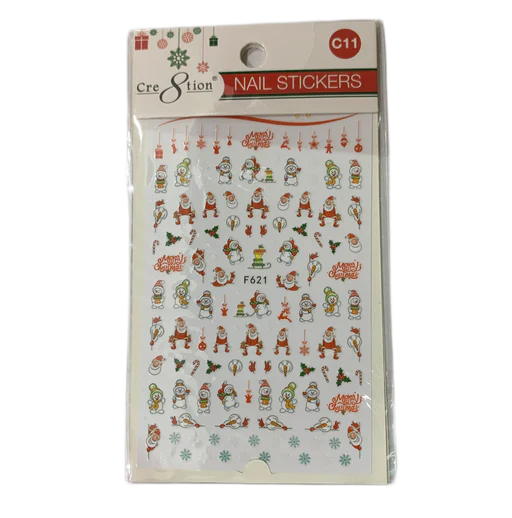 Cre8tion Nail Art Sticker Christmas Style C11