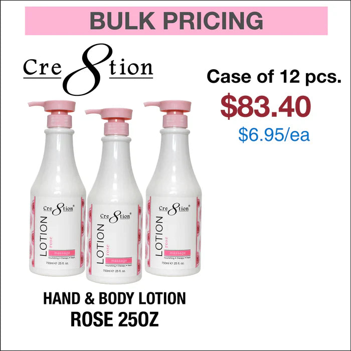 Cre8tion Hand & Body Lotion 25oz Pomegrante 1 Case of 12 pcs