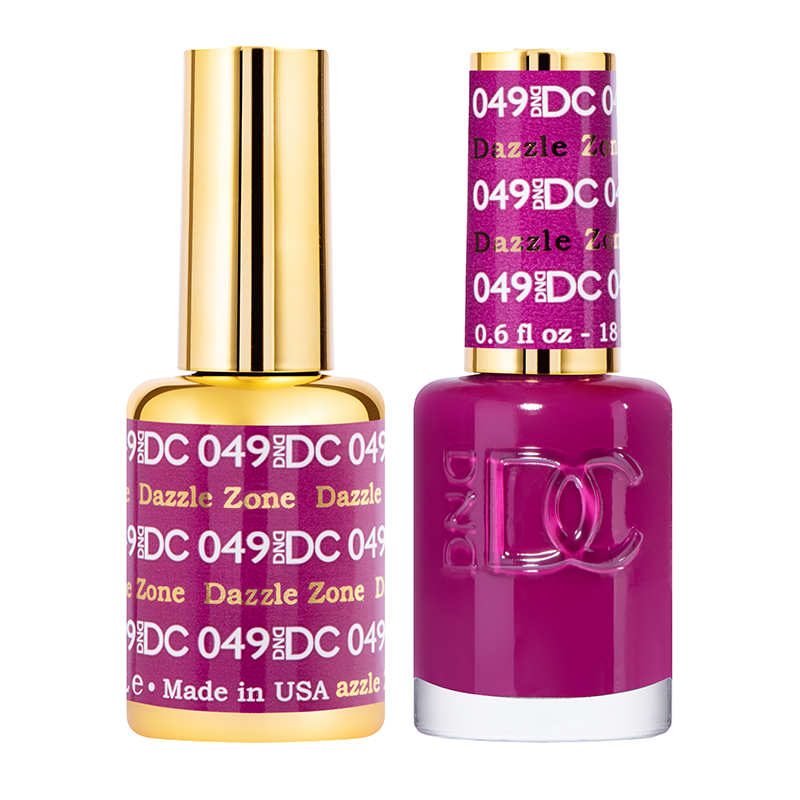 DND DC Duo Gel - #049  DAZZLE ZONE