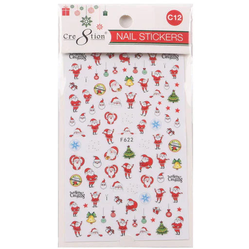 Cre8tion Nail Art Sticker Christmas Style C12