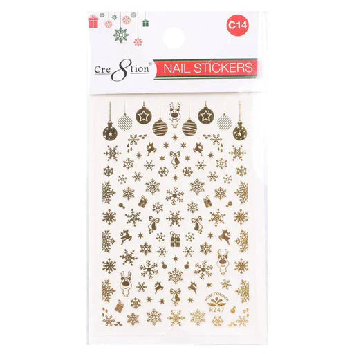 Cre8tion Nail Art Sticker Christmas Style C14