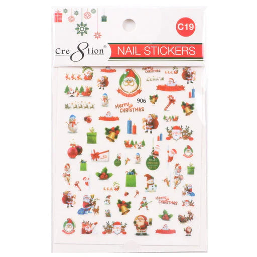 Cre8tion Nail Art Sticker Christmas Style C19