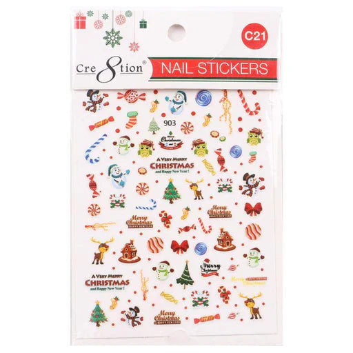 Cre8tion Nail Art Sticker Christmas Style C21