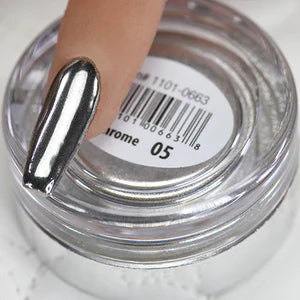 Cre8tion Chrome Nail Art Effect 1g - 05 Silver