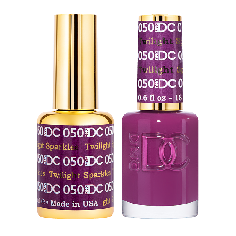 DND DC Duo Gel - #050  TWIGHTLIGHT SPARKLES