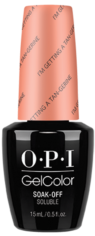 OPI GelColor .5oz (BLK) - #GC R68 - I'm Getting A TanGerine