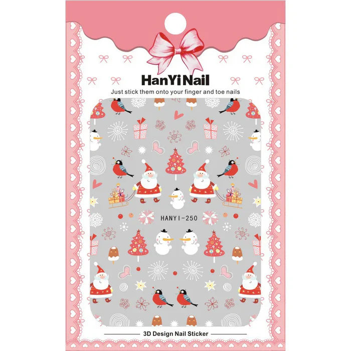 Cre8tion Nail Art Sticker Christmas Style H02