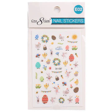 Cre8tion Nail Art Sticker Easter Style E02