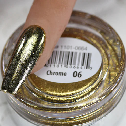 Cre8tion Chrome Nail Art Effect 1g - 06 Gold