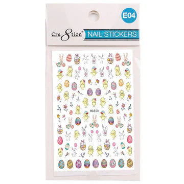 Cre8tion Nail Art Sticker Easter Style E04