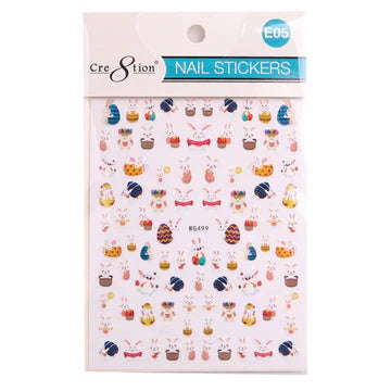 Cre8tion Nail Art Sticker Easter Style E05