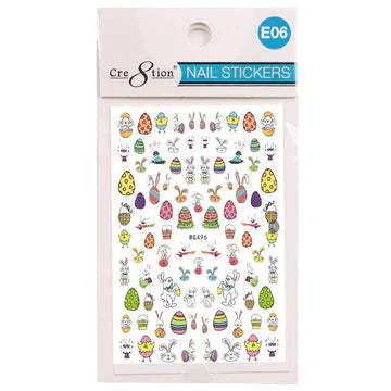 Cre8tion Nail Art Sticker Easter Style E06