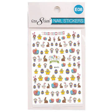 Cre8tion Nail Art Sticker Easter Style E08