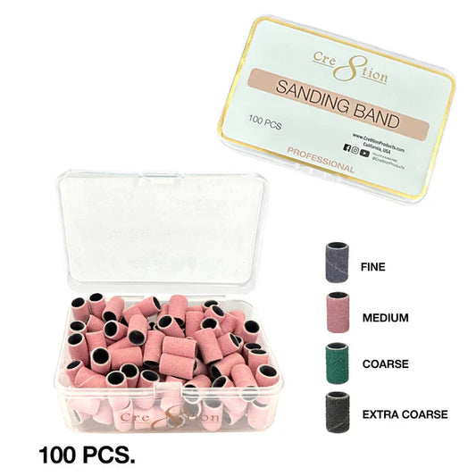 Cre8tion Sanding Bands 100 pcs./box (New Version) Set