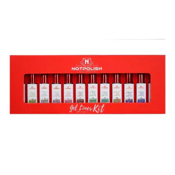 Notpolish Gel Liner Kit 12pcs - Disco