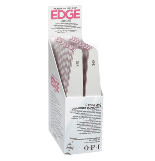 OPI Professional File - Edge White - 240 Grit - Pack of 48