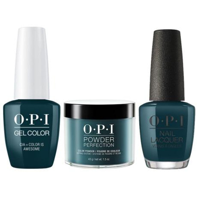 OPI 3in1 (Gel+Lacquer+Dip 1.5oz)  # W53 CIA=Color is Awesome