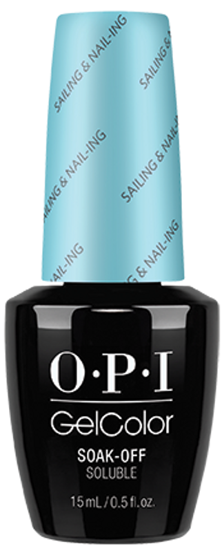 OPI GelColor .5oz (BLK) - #GC R70 - Sailing Nailing