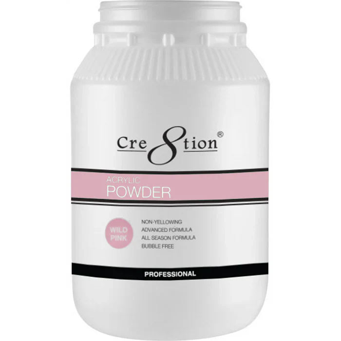 Cre8tion Acrylic Powder Pink (Transparent) 6lbs